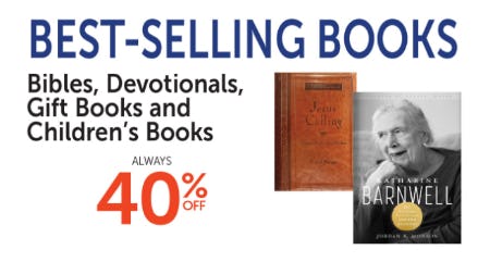 40% Off Best - Selling Books