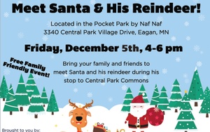 Meet Santa & His Reindeer!