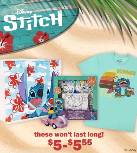 $5 - $5.55 The Disney Stitch Squad