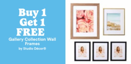 Buy 1, Get 1 Free Gallery Collection Wall Frames by Studio Décor