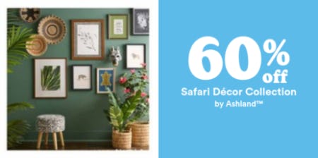 60% Off Safari Décor Collection by Ashland
