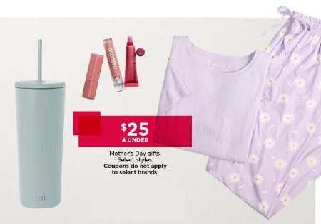 $25 & Under Mother's Day Gifts