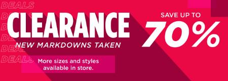 Clearance Save Up to 70%