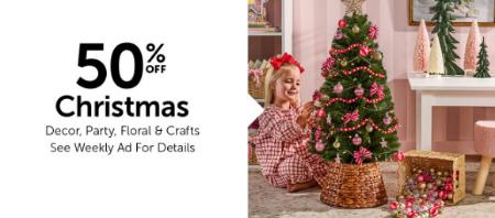 50% Off Christmas