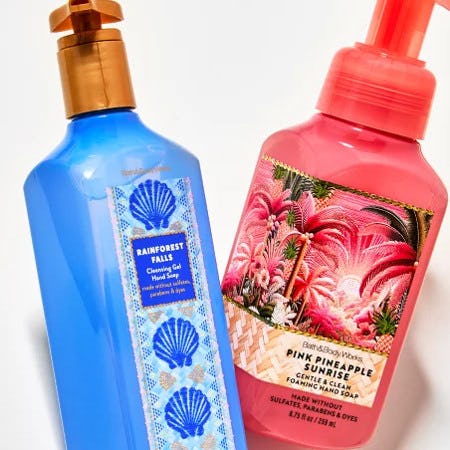 Hand Soaps 5 for $27