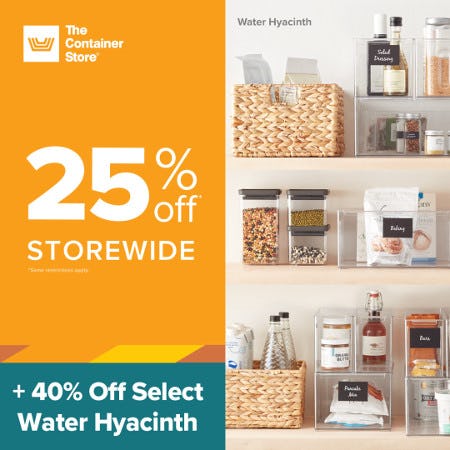 Stock Up & Save Storewide