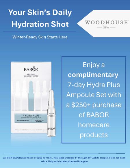 October Babor Gift w/ Purchase