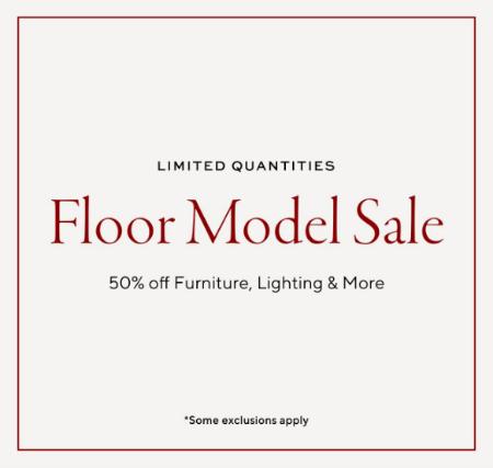 Floor Model Sale