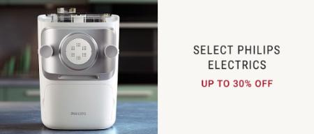 Up to 30% Off on Select Electrics