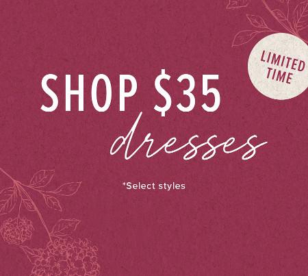 Shop $35 Dresses