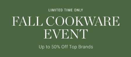 Fall Cookware Event