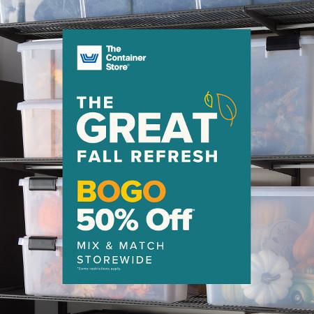 Mix, Match and Save at The Container Store