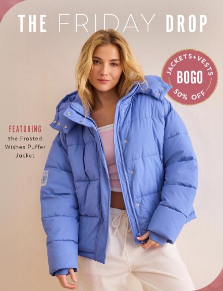 BOGO 50% Off Jackets & Vests
