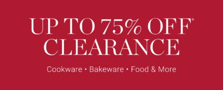 Up to 75% Off Clearance