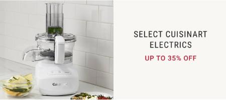 Up to 35% Off Select Cuisinart Electrics