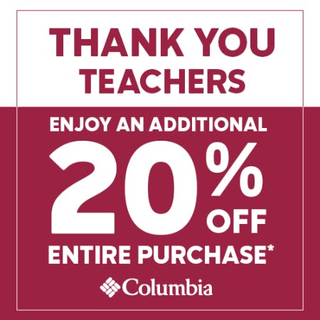 Thank you, Teachers!