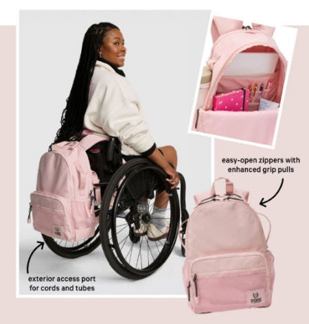 New GAMUT-Approved Adaptive Backpacks