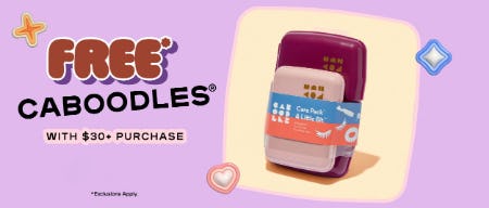 Free Caboodles With $30+ Purchase