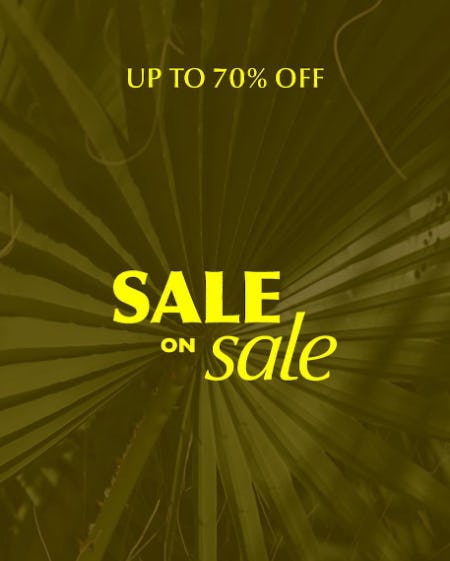 Up to 70% Off Sale
