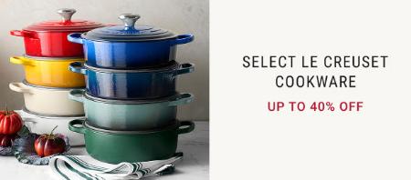 Up to 40% Off Select Le Creuset