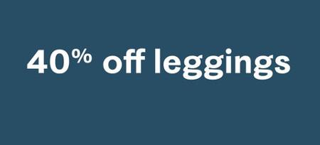 40% off Leggings