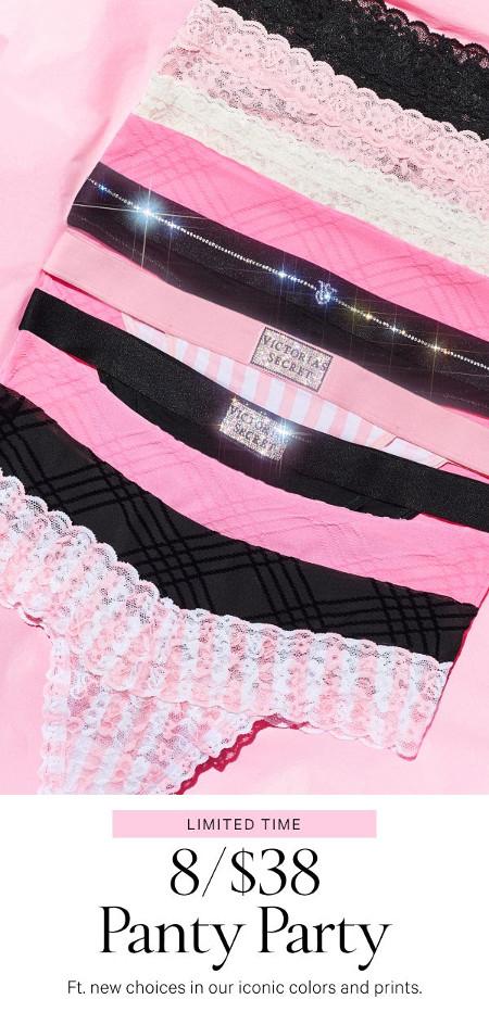 8 for $38 Panties