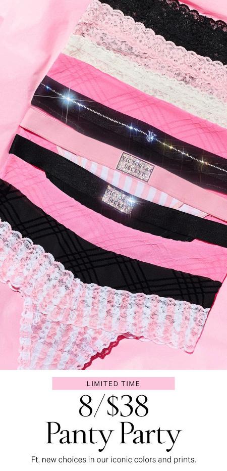 8 for $38 Panties