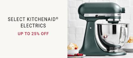 Up to 25% Off Select KitchenAid