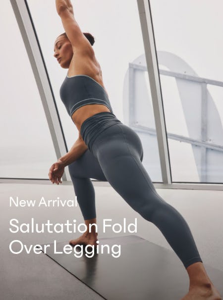 New Arrival: Salutation Fold Over Legging