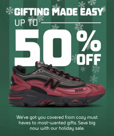 Holiday Sale Up to 50% off