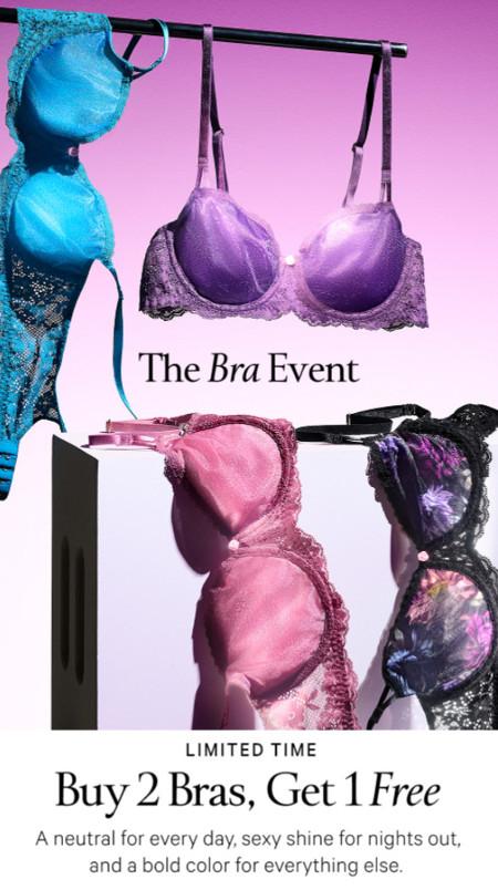 Buy 2 Bras, Get 1 Free