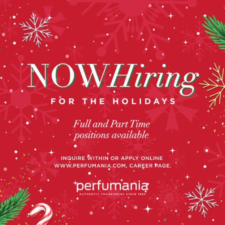 Join Our Holiday Team at Perfumania!