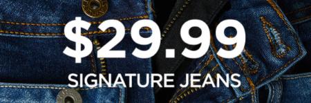 $29.99 Signature Jeans