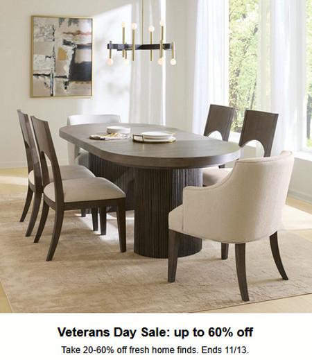 Veterans Day Sale: Up to 60% off
