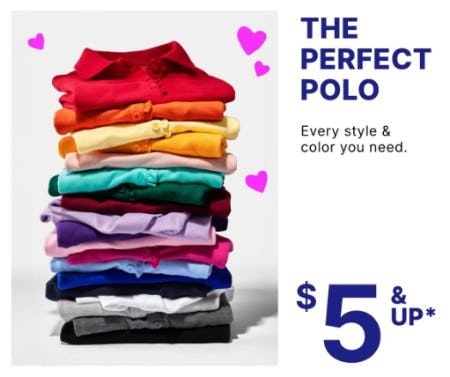 $5 & Up The Perfect Polo