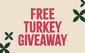 Free Turkey Giveaway