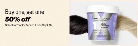 Buy One, Get One 50% Off Select ion Color & Care