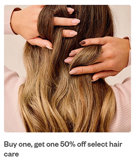 Buy One, Get One 50% Off Select Hair Care