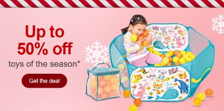 Up to 50% Off Toys of the Season