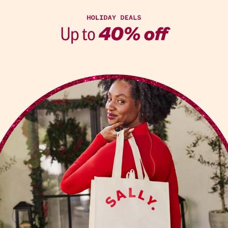 Holiday Deals Up to 40% Off