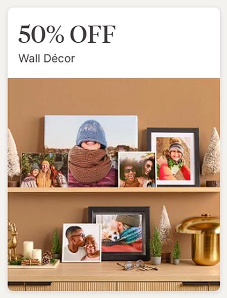 50% Off Wall Decor