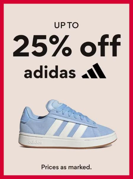 Up to 25% Off adidas