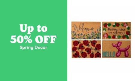 Up to 50% Off Spring Décor