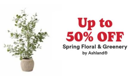 Up to 50% Off Spring Floral & Greenery by Ashland