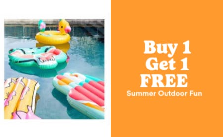 Buy 1, Get 1 Free Summer Outdoor Fun