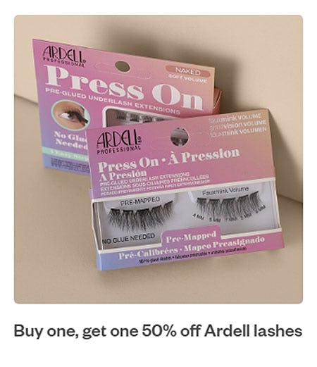 Buy One, Get One 50% Off Ardell Lashes