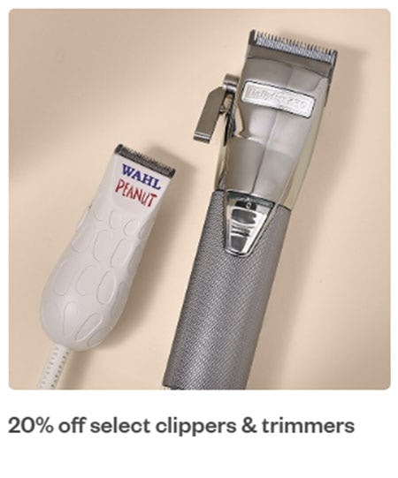 20% Off Select Clippers & Trimmers