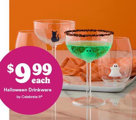 $9.99 Each Halloween Drinkware by Celebrate It®