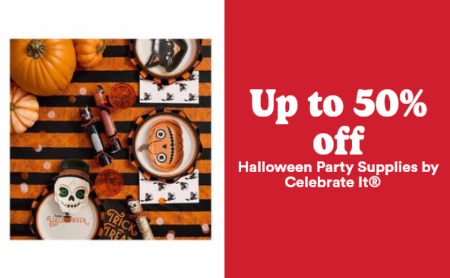 Up to 50% Off Halloween Party Supplies by Celebrate It