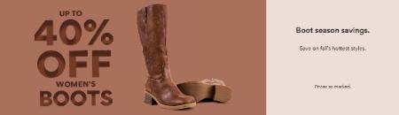 Up to 40% Off Women's Boots